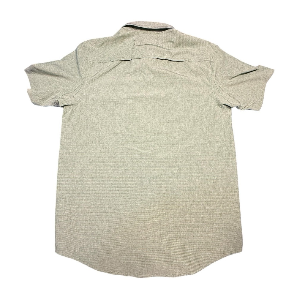 Duluth Trading Co Mens Medium Green Sol Survivor Short Sleeve Shirt - Picture 5 of 10